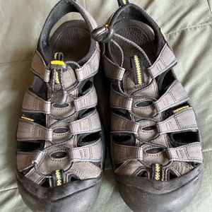 Keen sandals… in good condition but show signs of normal wear